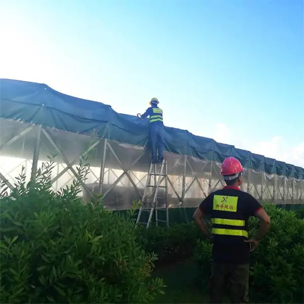 钢结构蓬房雨棚xyjp-01 汕头伸缩蓬金平厂房推拉篷