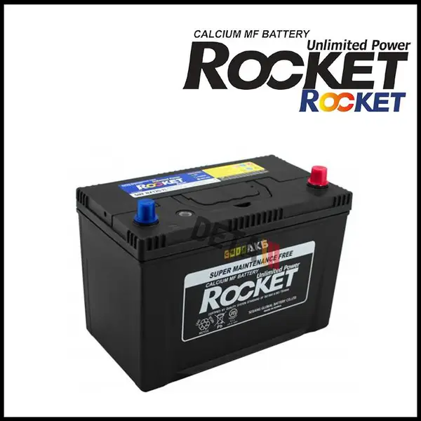 韩国火箭ROCKET蓄电池SMF80D26L汽车柴油机12V70AH车载电脑 电力