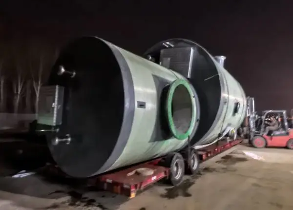 一体化污水提升泵站 智能控制柜 工业园区雨水排放