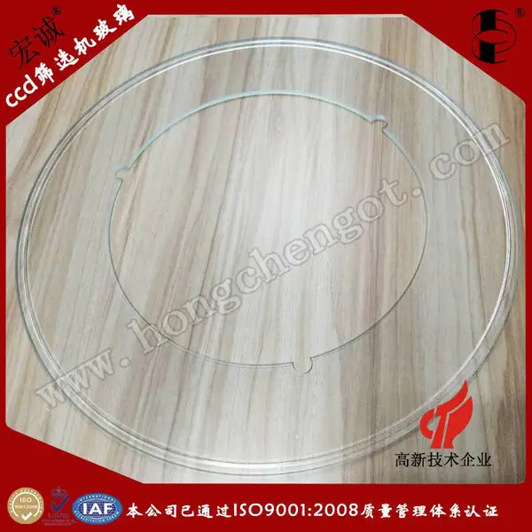 厂家直销筛选机玻璃盘高透光玻璃直径750mm