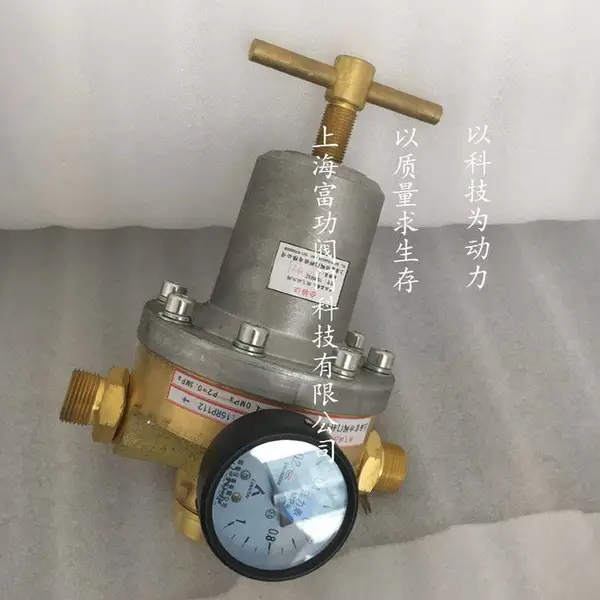 上海富功 氧气减压阀15RP100