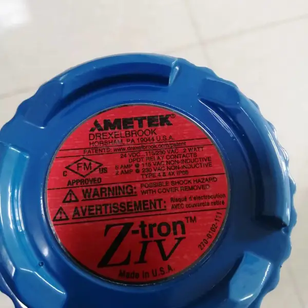 Z4-2001-753/堵煤开关/堵料开关/Z-Tron III/AMETEK