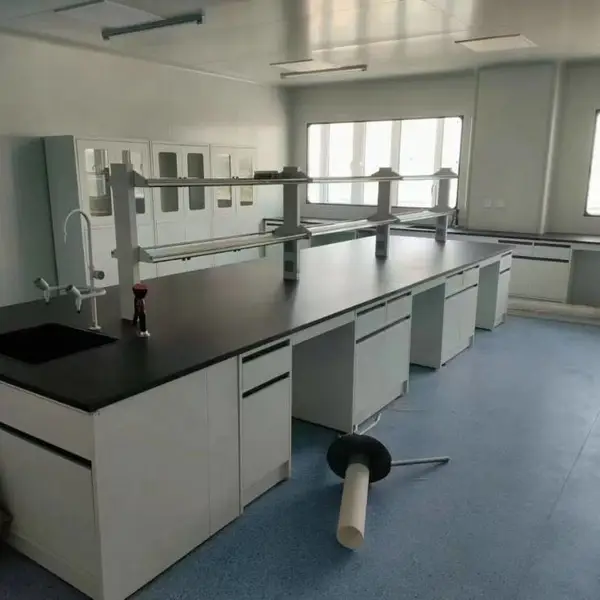 潍坊本地厂家实验室家具实验台批量定做,全钢边台操作台非标定制