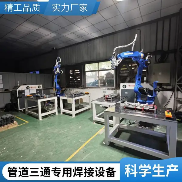 燃气三通管激光焊接机 不锈钢三通管件焊接设备 全自动光电定位 厂家定制