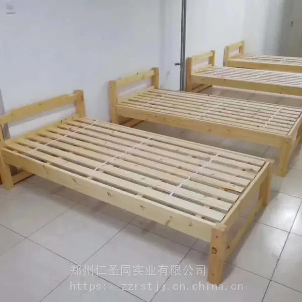 简易单层可折叠床防疫床_竹板床_方舱医院
