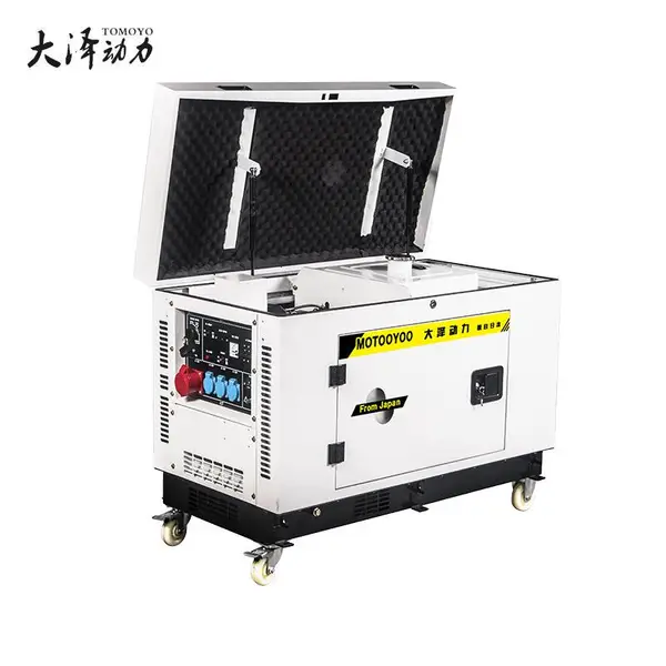 箱体式5KW汽油发电机静音