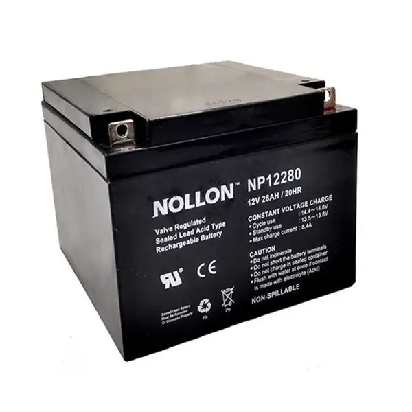 ����NOLLON����NP12280 12V28AH����ϵͳ���˵�վ���õ�Դ