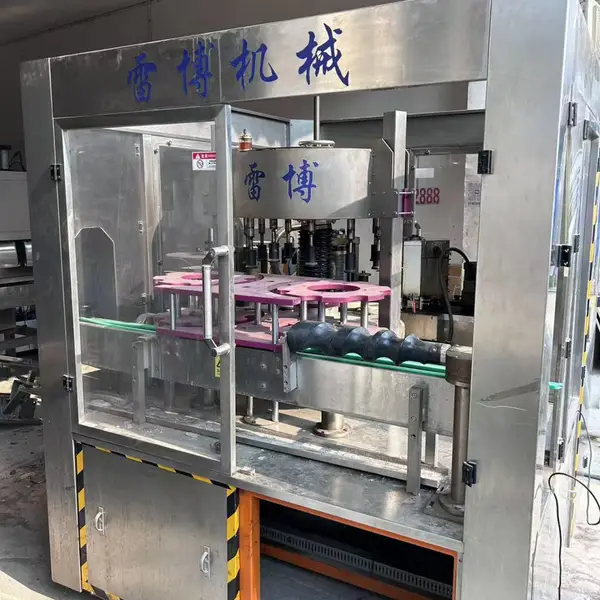转让雷博旋转式热熔胶贴标机 OPP回转贴标机 全自动贴标设备