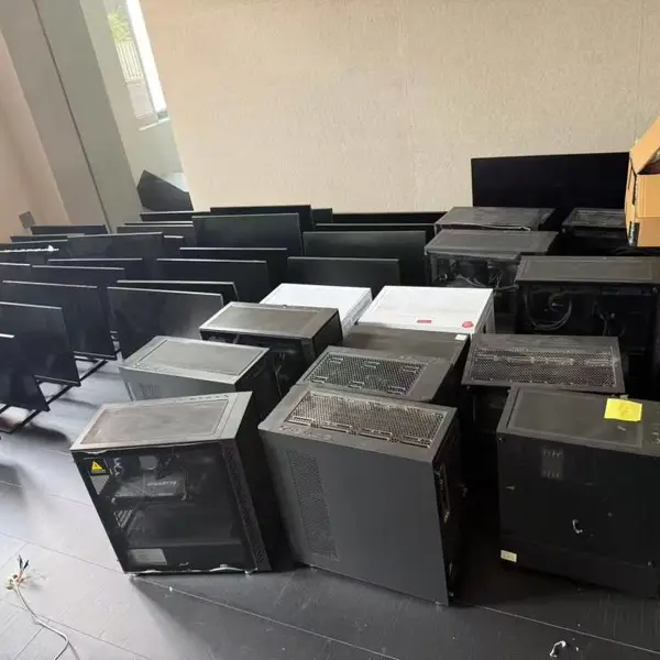 广州仓库积压报废电脑回收,台式主机笔记本上门打包,好坏不论,现场结算清走