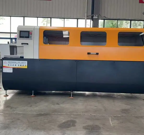 超长送料3000mm行程铝型材切割机 全自动送料