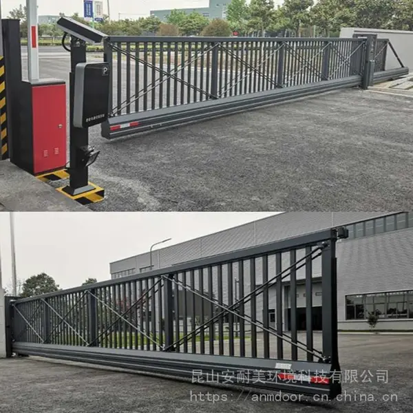 安耐美供应湖州无轨悬浮大门,外观大气,适用于大型进出口区