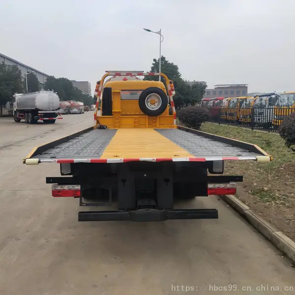 尼桑150马力城市道路清障车_东风凯普特k7黄牌清障车_国五城市道路清障车厂家直销