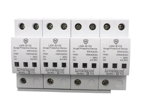 深圳雷铭科供应B级防雷保护器 LMK-B100/4