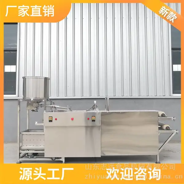 全自动商用豆腐皮机 成套不锈钢豆皮机 双扒省人力干豆腐机
