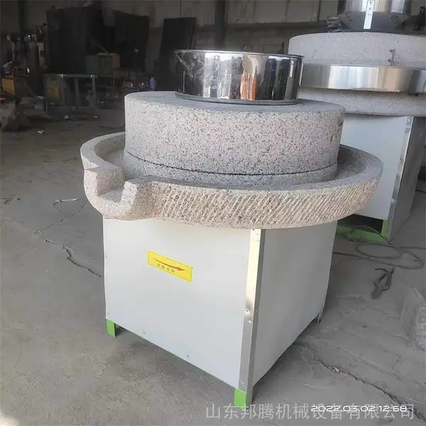 传统老式豆浆石磨 电动花岗岩石磨 小型家用***电动养生石磨