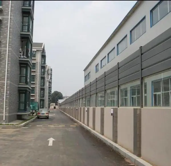 广东声屏障厂家 高速声屏障 铁路高架小区百叶隔音屏工厂机组冷却塔