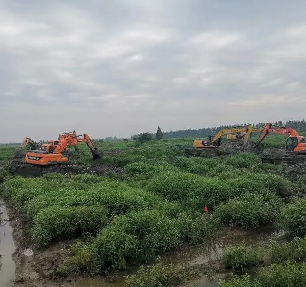 舟山水上浮箱式挖掘机出租租赁在线报价