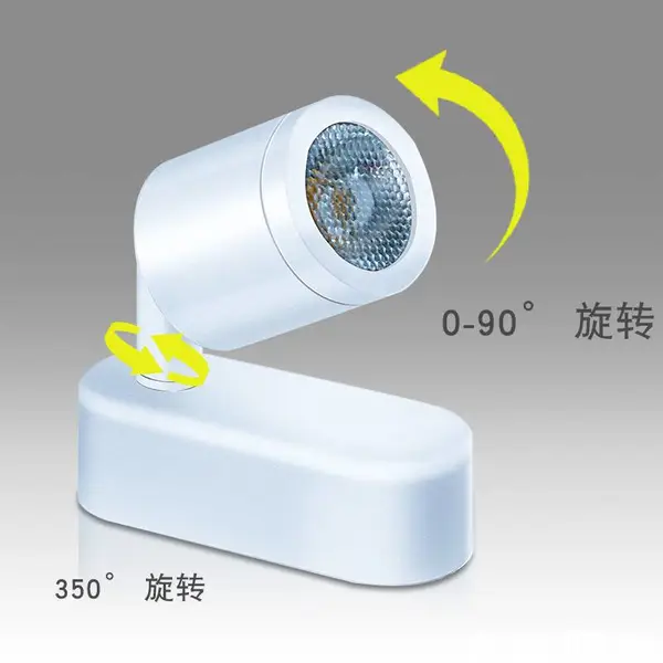 超麦高端LED展柜射灯 博物馆明装迷你轨道灯 ***品柜台筒灯