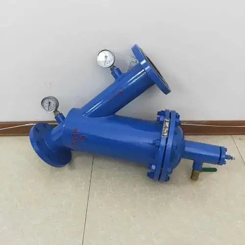 热水管道手摇 Y 型过滤器 换热站管路 铁锈杂质手摇清洗过滤器