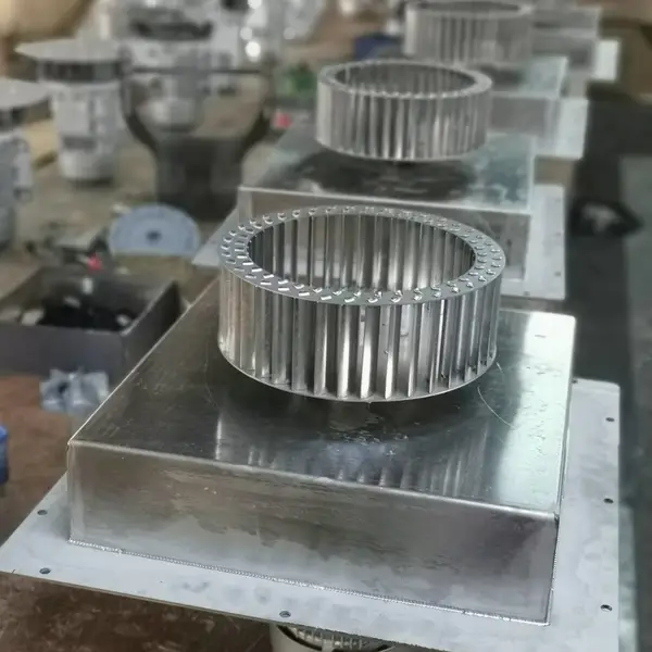 插入式带保温层高温烘炉风机 耐高温200° WCDF2#-B-2.2KW