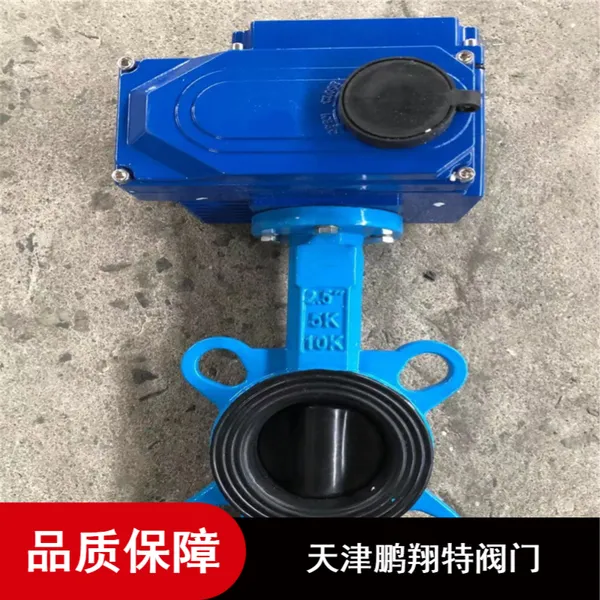 软密封电动对夹蝶阀乙丙挂胶球板包胶D971X-16Q