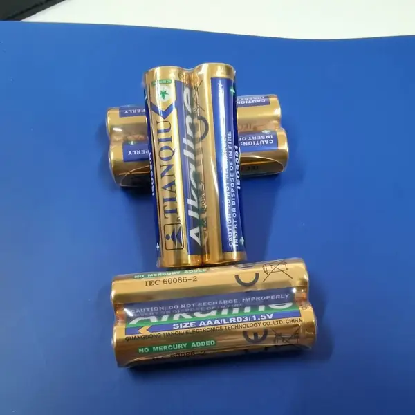 天球7号碱性电池 LR03 AAA CE版电池 遥控器 发光礼品 血氧仪 血压计
