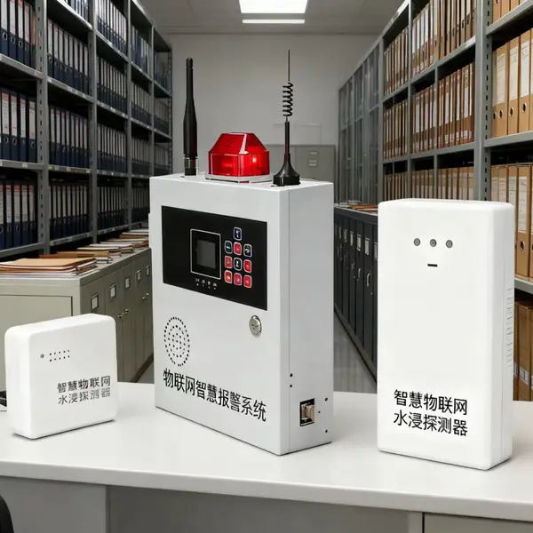 JS-WL99漏水电话短信远程报警器,机房浸水报警器,档案馆漏水报警