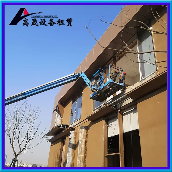 威海市荣成市高空车租赁蜘蛛吊出租狭窄场地适用