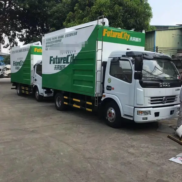 东风多利卡国六污水净化车,H3型粪便污水清理设备车