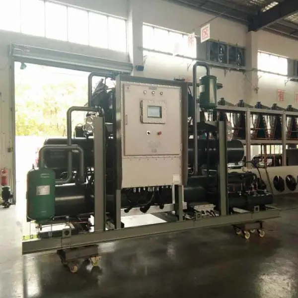 碳酸锂结晶冷水机 六氟磷酸锂低温机组 电解液控温制冷机组