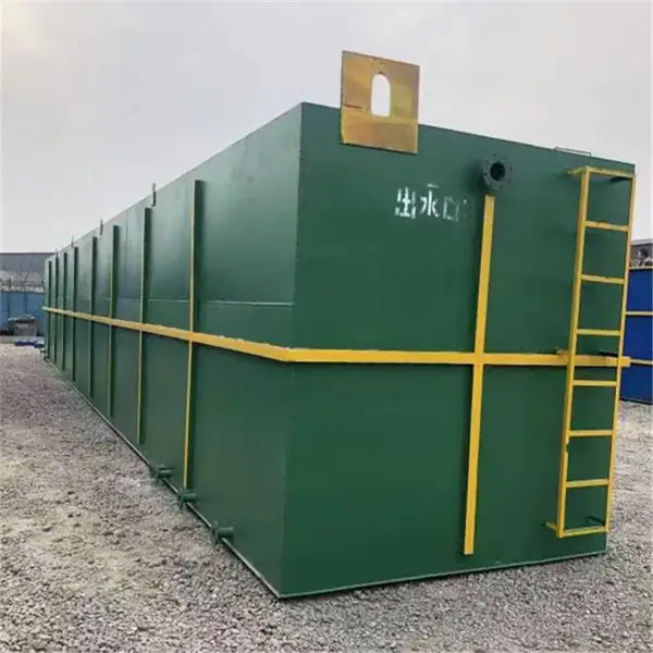 碧澜环保 地埋式一体化污水处理 出水合格 运行稳定 维护方便!