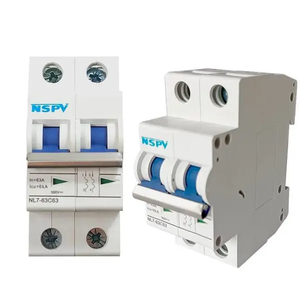 NSPV直流断路器1P2P3P4P光伏汇流箱配电箱微型空气开关