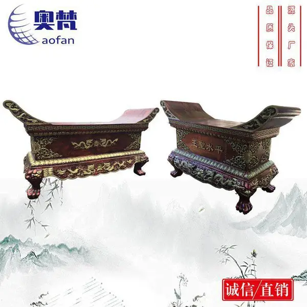 纯铜供桌 大殿前仿古铸铜大油灯 黄铜铸造烛台 寺院铜油灯厂家