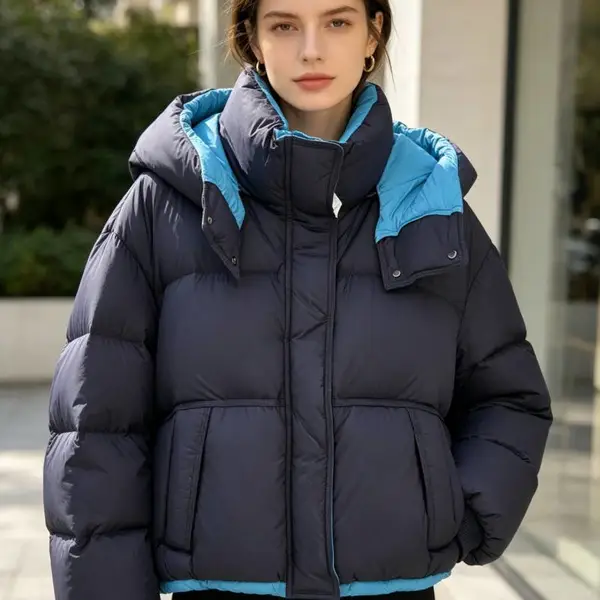 撤柜羽绒服尾货 雪佳乐羽绒服专柜女装 保暖舒适加厚羽绒服供应链