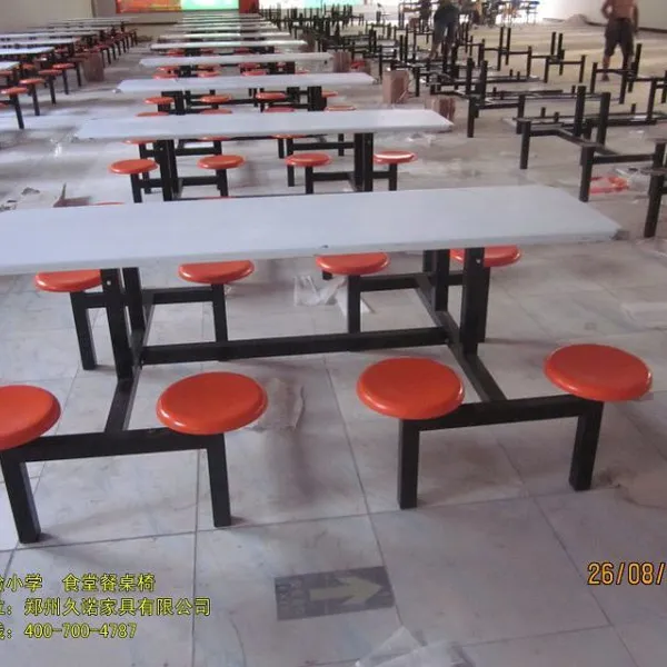 河南食堂餐桌椅厂家直销,平顶山工地食堂餐桌椅,平顶山多人餐桌椅价格,平顶山板材餐桌椅,
