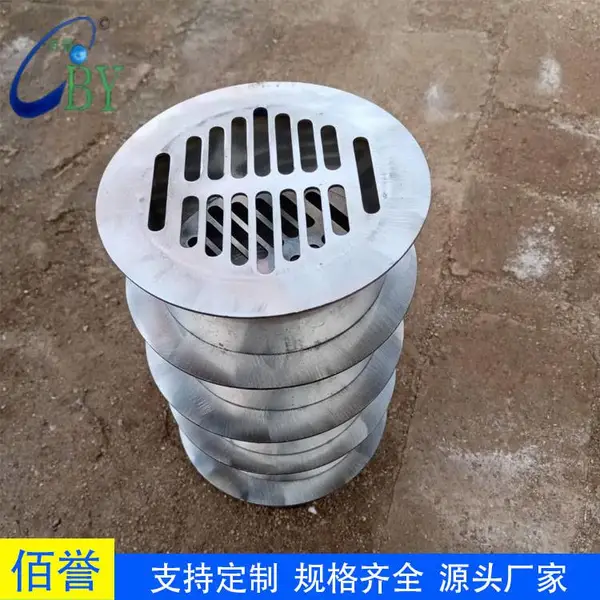 佰誉牌DN100铸铁直通式地漏,304不锈钢有水封地漏自产自销