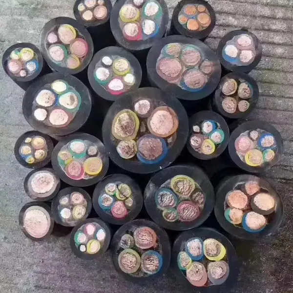 铜芯电缆YZ2*4橡套电缆全规格移动电缆盘电源线软线