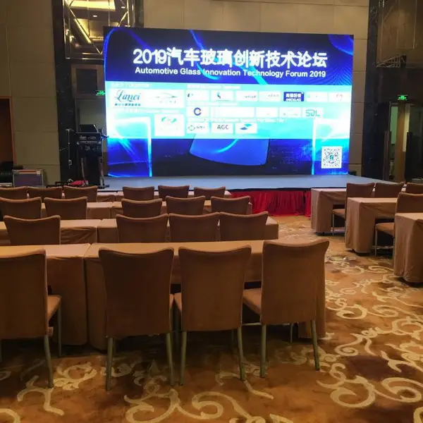 活动舞台LED大屏租赁 会议酒店签到背景板搭建