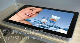深圳龙岗区玻璃水切割 水刀加工家具玻璃台面玻璃 可来样定制