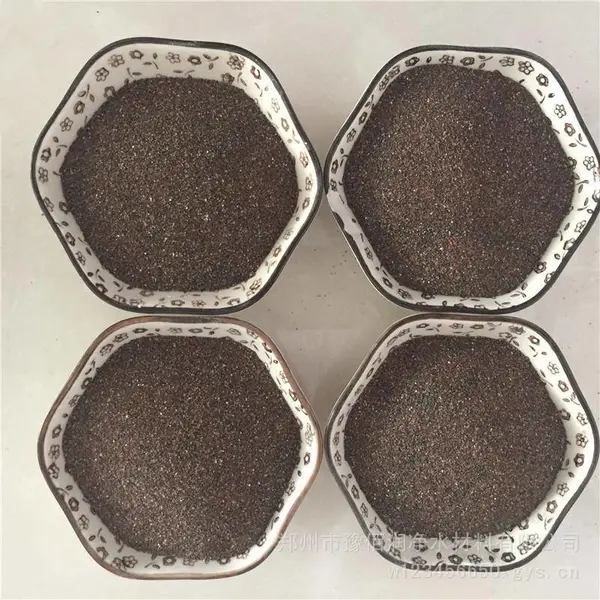 水处理金刚砂(石榴石)颗粒 具有硬度大 比重高的特点 工厂批发零售