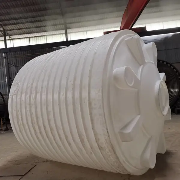 供应PT-15000L立式加厚塑料水塔,天一白色大滚塑水箱厂