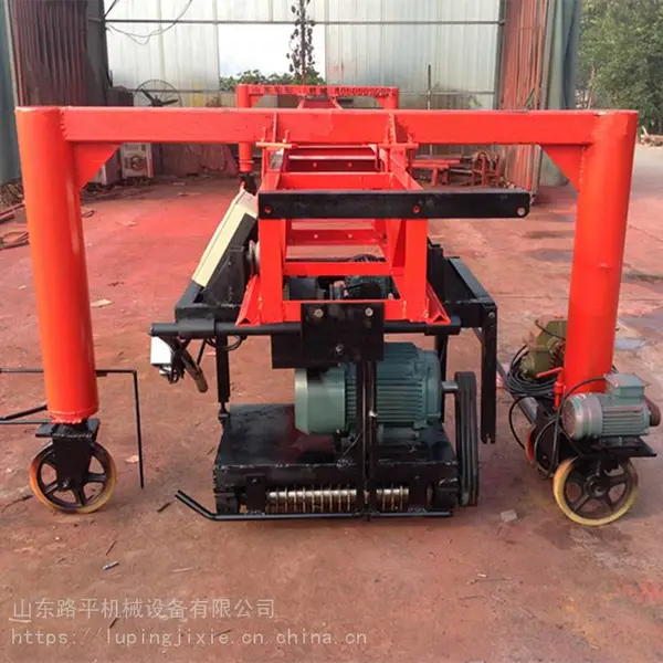 KW-1200桁架式刻纹机 悬轨式路面刻槽机 路平机械
