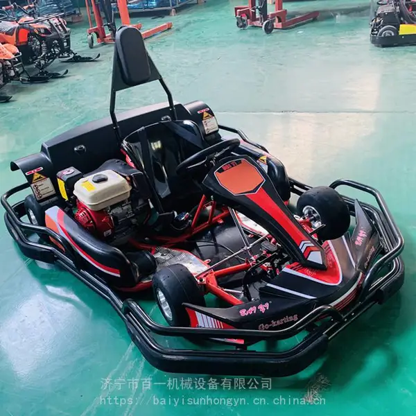 大型户外游乐设备 亲子双人卡丁车 成人汽油电动卡丁车