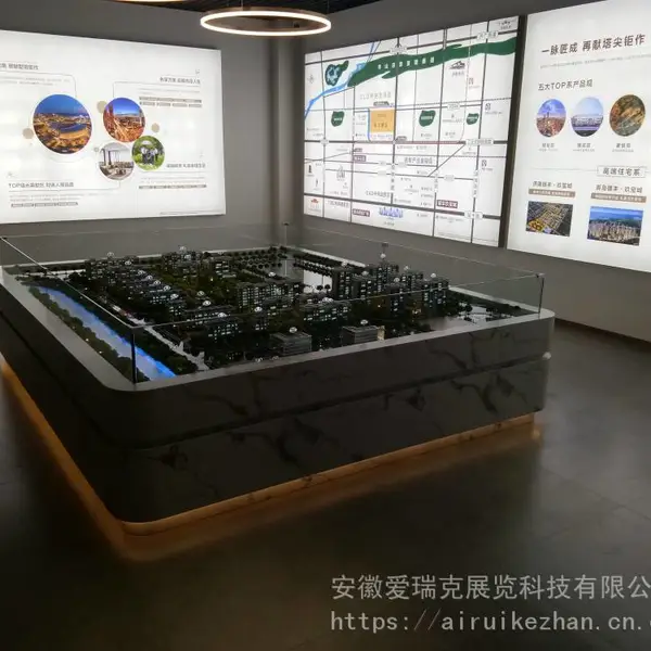 合肥沙盘,六安沙盘,淮南展厅沙盘设计_数字化展馆沙盘设计...
