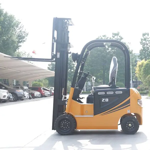 四轮座驾式电动叉车2吨3吨5吨小型电瓶叉车手动搬运车升高车
