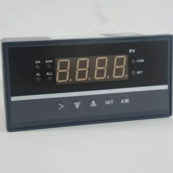 供应智能PID控制调节仪 pid调节仪横式 XWP-NTX80数显表
