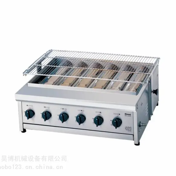 Rinnai林内RG-640F-CH商用底火燃气烤炉 红外线加热技术