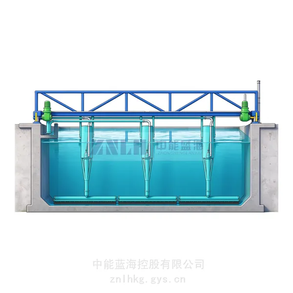 中能蓝海 ZN-HCG行车式刮吸泥机 平流沉淀池往复式刮泥机 桁车刮泥机