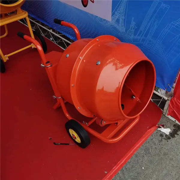 电动汽油手推式搅拌机 家用小型砂浆搅拌机 手推式水泥腻子粉搅拌机