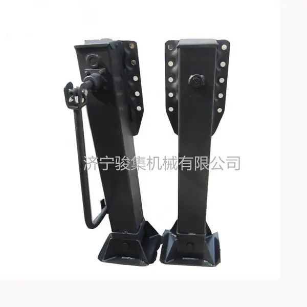 半挂车轻型支腿 铝合金支腿 手摇式挂车马腿